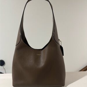 Coach Brooklyn Shoulder Bag 28  Dark Stone